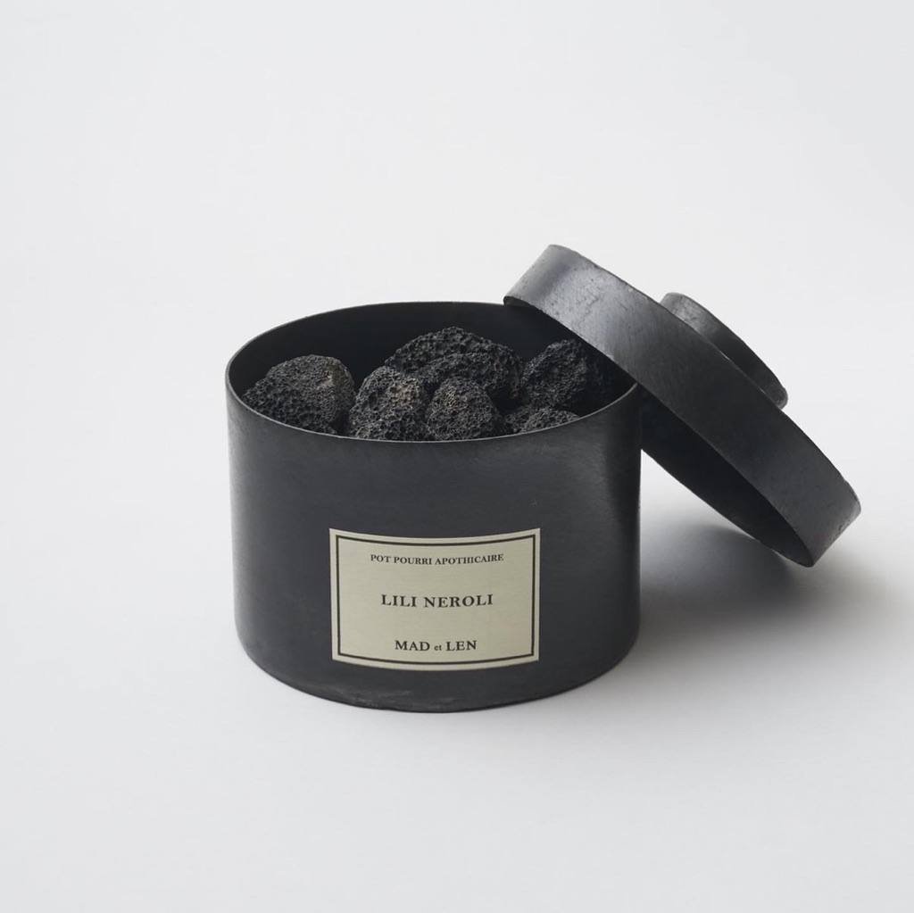 MAD et LEN - 【残りわずか】ポットポプリ 溶岩石(CYPRES DE MAX